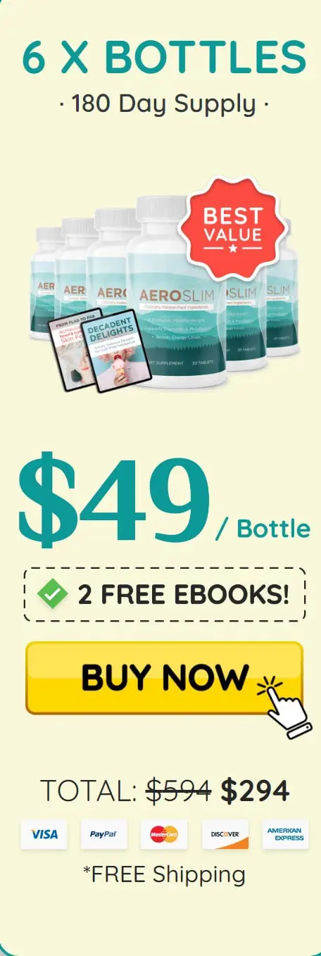 AeroSlim - 6 Bottles